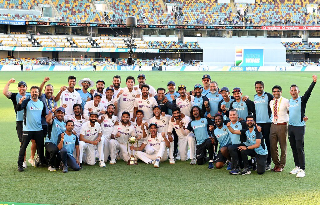 Proud and privileged to be a part of this side! 🇮🇳 #jaihind 