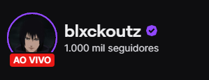 LETS FUCKING GO, 1 MILHAO DE FOLLOWERS NA @TwitchBR 