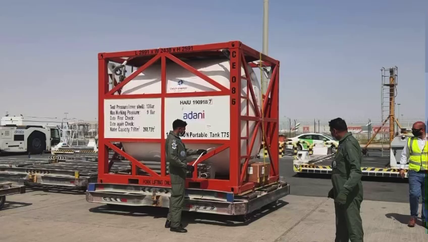 Thank you, Dubai. Thank you @IAF_MCC. We have secured another 12 ready-to-use cryogenic tanks to transport liquid oxygen from Dubai. The Indian Air Force is airlifting 6 of these tanks today to India. Jai Hind!

#GoodnessNeverStops 