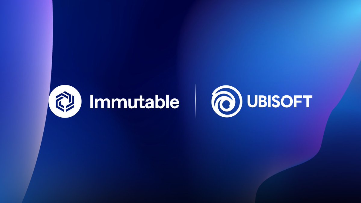 Immutable 🤝 Ubisoft's Strategic Innovation Lab

Immutable, the leading web3 gaming platform, is joining forces with Ubisoft's Strategic Innovation Lab to create a new gaming experience to further unlock benefits for players through the power of web3.

This is another significant 