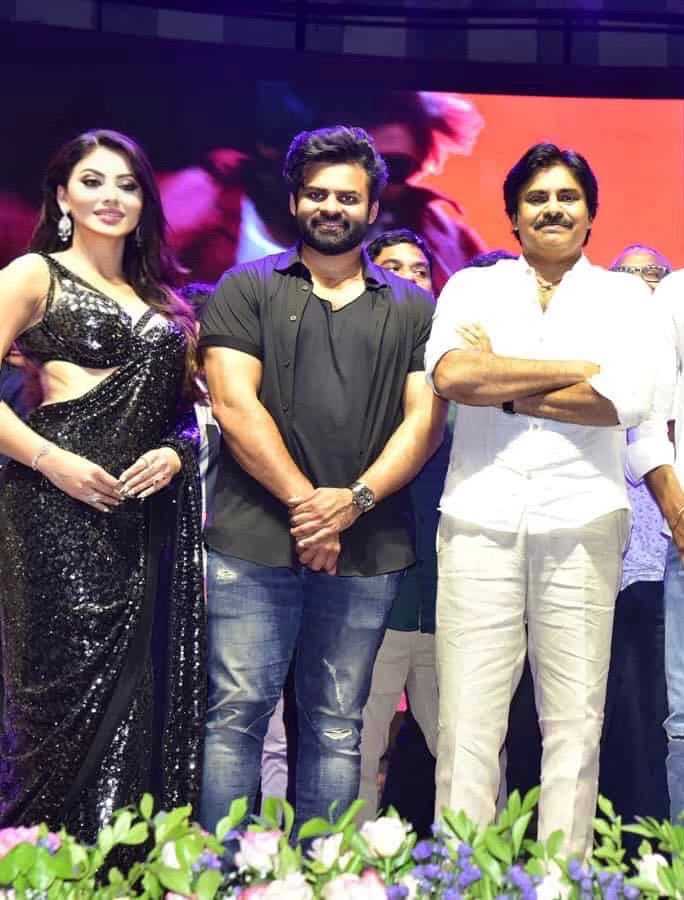 Delighted to share screen space with the esteemed Chief Minister of Andhra Pradesh @PawanKalyan in our film #BroTheAvatar 🎥 🍿 releases tomorrow  #28thJuly worldwide 🌎 story about an arrogant person who is given a second chance to fix his mistakes after death. See you all ♥️ 