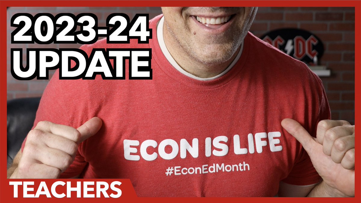 Econ Teachers- I’m excited for a new school year! Here’s a quick update and some new resources to help your econ students 
https://t.co/5KkFYiWUVw 