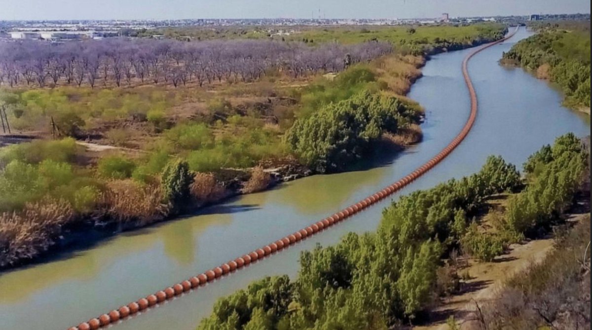What do you think about the floating border barrier? 