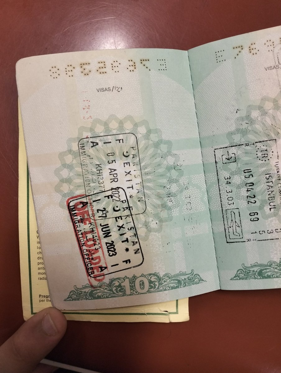On 27th June my wife and I were scheduled to travel to Dubai via Emirates EK601 to visit my Family for Eid and we were scheduled to return to Karachi on 5th July. We checked in our luggage, got boarding passes, cleared immigration and got the exit stamps but while approaching the 
