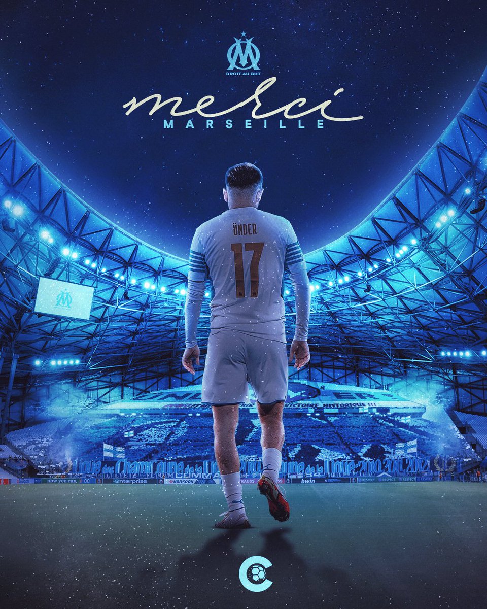 C'était ma fierté d'être un Olympien. Tous les footballeur rêvent jouer au Vélodrom et devant vous. Je pars d'ici aujourd'hui avec l'un de mes rêves devenu réalité. Merci à vous tous. 