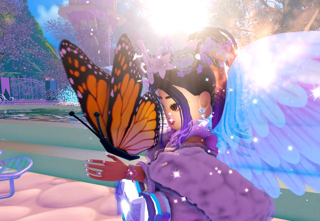 the butterflies make me so happy 