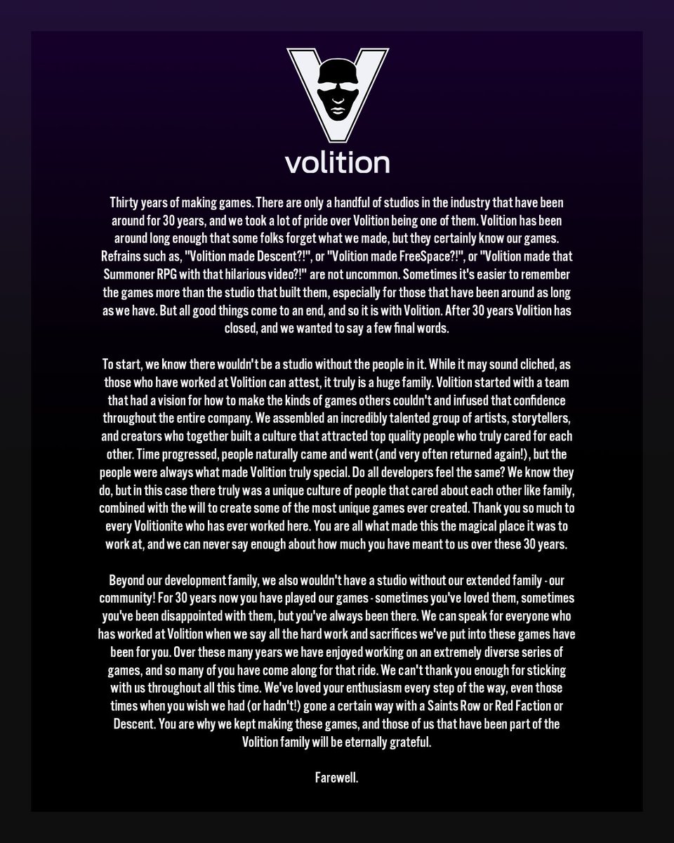 A letter to our community. 
