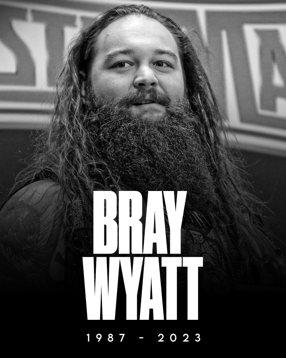 RIP to WWE family member Windham Rotunda - also known as Bray Wyatt - who unexpectedly passed earlier today. 🙏 