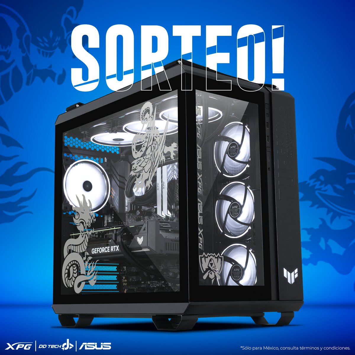 Nunca dudé de mis padrinos Asus y XPG para cumplir este deseo de rifar una PC más conmemorando la final de LOL y...¡tremando pedazo de PC! Para participar solo debes darle RT a este Tweet y con eso estás dentro. No olvides seguirnos. (1/2) 