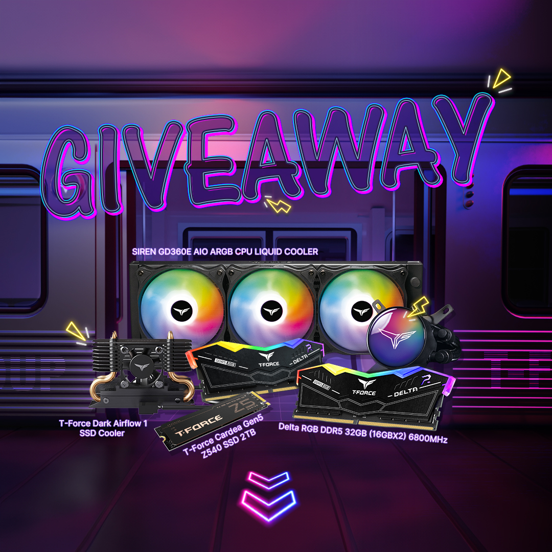 🎉It's #BFCM giveaway time! 🎁🌟 Participate now for a chance to win exciting prizes from TEAMGROUP! 

Hurry! Don't miss out on this fantastic opportunity! Visit our landing page below to participate and learn more information .
Learn More 👉https://t.co/3I6ME8ZTdx 