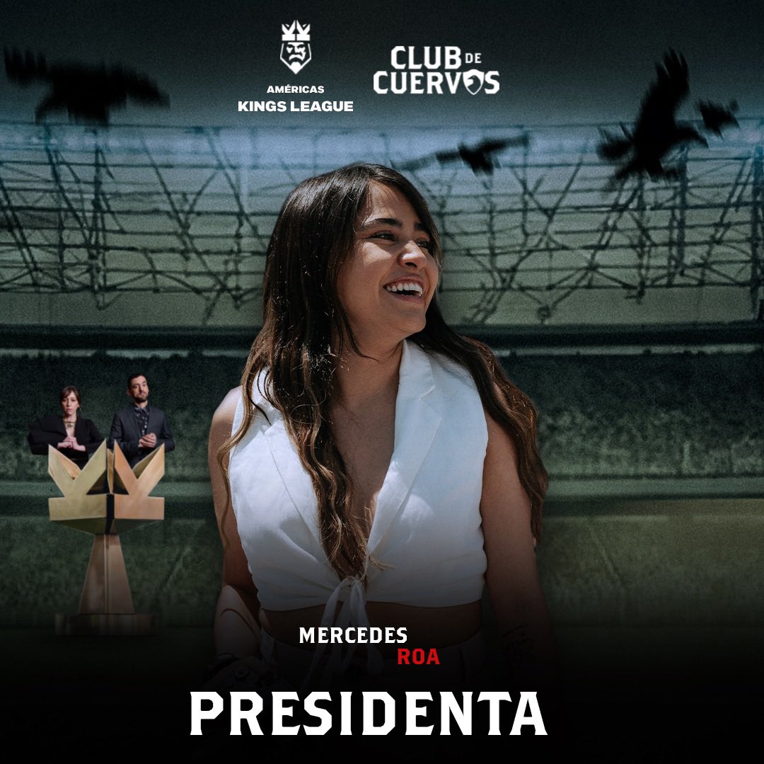 Imaginemos y hagamos cosas chingonas. 

🫡 Darle la bienvenida a nuestra presidenta, Mercedes Roa!
#LaPesteNegra 