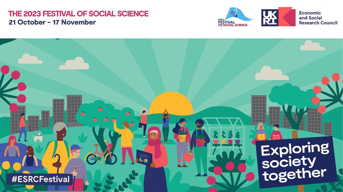 As part of the Festival of Social Science, we’re running hundreds of free events across the UK. We have something for everyone with events for children, young people and adults available in person and online. Learn more: 
https://t.co/yIoQRsisnm 