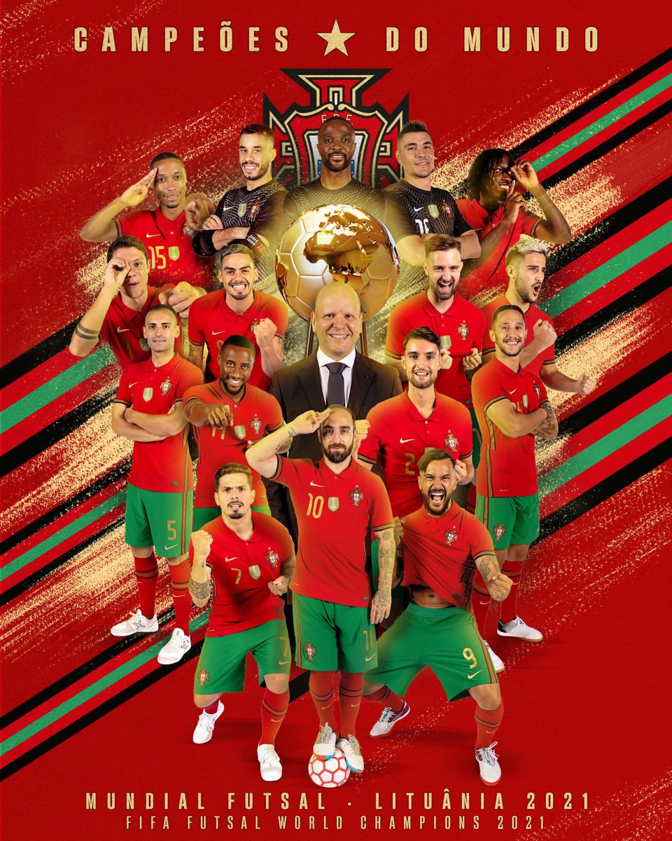 História e glória!!! CAMPEÕES DO MUNDO! Obrigado Portugal! 