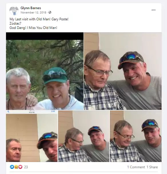 The funniest thing about them identifying the Zodiac killer is apparently some guy knew it was him and was just like hanging out with him 