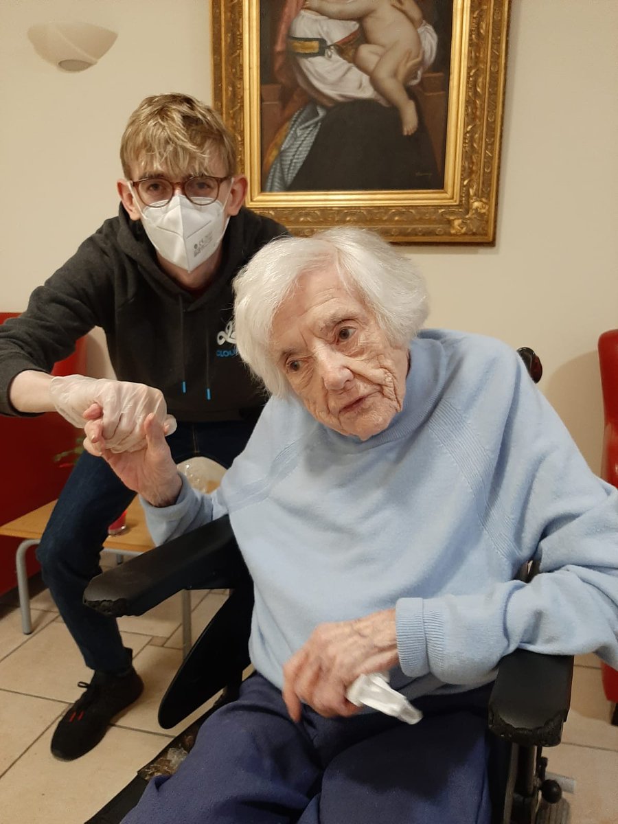 At 98, my Nan just passed away. I felt like I needed to tell someone and I didn't want to just drop that on someone on their Friday night so I'm just saying it out loud. I loved her a lot. She was an amazing woman. I'm happy I got to see her before she passed. I will miss her. 