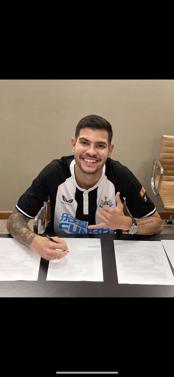 Thank you to all involved - a huge welcome to Bruno!!! #NUFC #NewcastleUnited @jamiereuben @PIF_en #ineedaholiday 