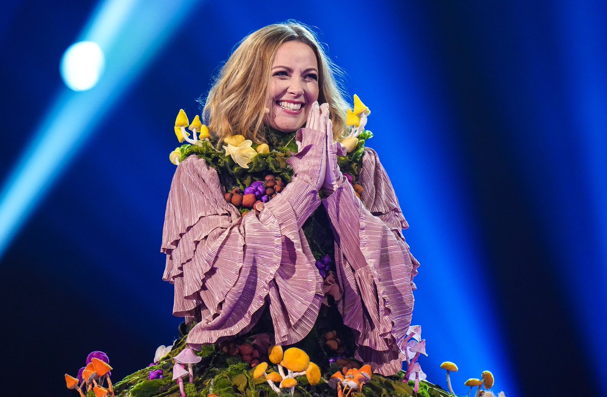I absolutely loved being your Mushroom, what a joy to be a part of something so focused on singing, which I love! Congrats to the darling Panda and everyone else who took part! 🍄💗🍄💗 #maskedsingeruk 