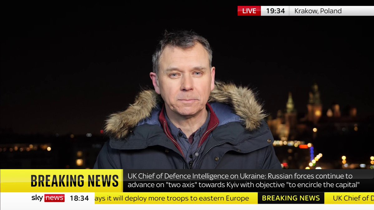 Poland's PM has confirmed that "the Polish border is open for all Ukrainians, even those without a valid ID document."

He has even said that they are 'welcome to bring their pets with them'.

https://t.co/X3flQUBL0r

📺 Sky 501, Virgin 602, Freeview 233 and YouTube 