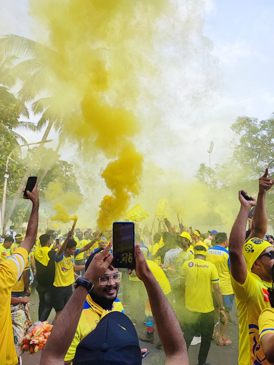 It's all Yellow at Fatorda 