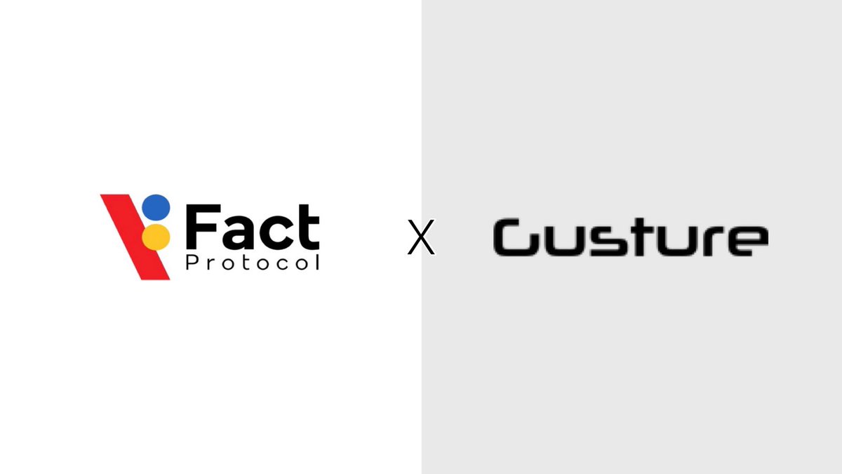 @GustureDotcom will merge with Fact Protocol’s (FP) decentralized fact-checking initiative, https://t.co/MenyxtDrPE, and form the world’s first decentralized fact-checker with incentivization mechanics.

#FactProtocol x #Gusture 