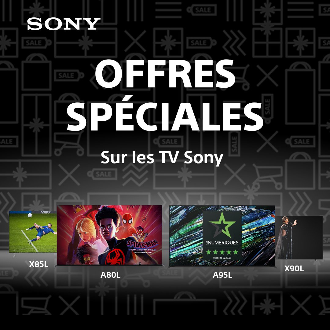 Découvrez et profitez des offres spéciales BLACK FRIDAY sur les téléviseurs Sony BRAVIA XR 👉 https://t.co/QM80e1dd42 
