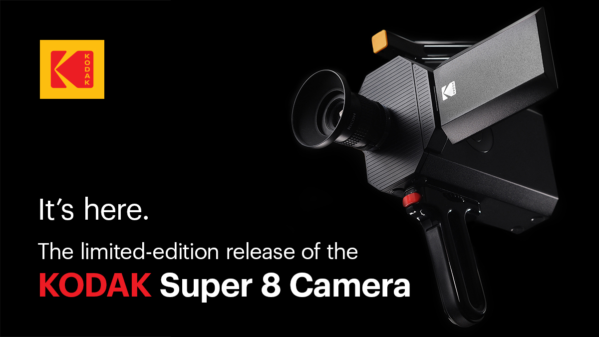 We’re excited to announce the limited-edition release of the KODAK Super 8 Camera.

Learn more at https://t.co/9Pn1zLJB2n 