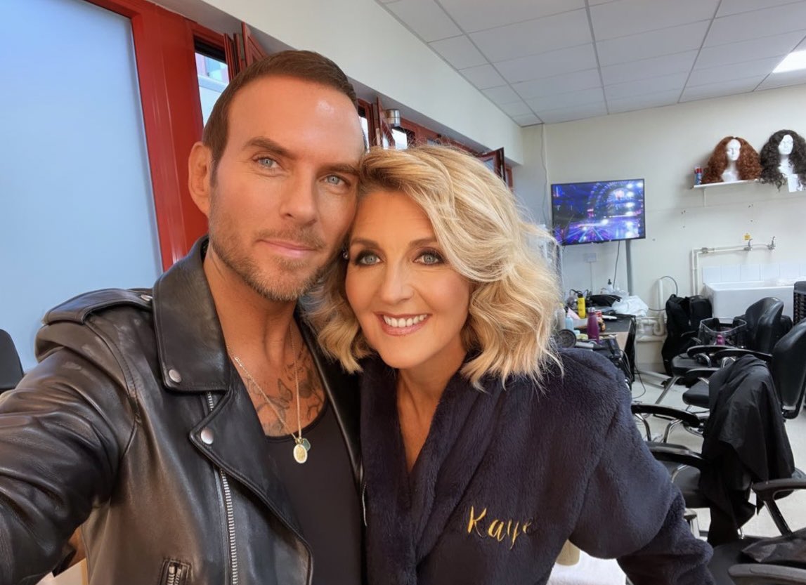 It was so lovely getting to know you better @kayeadams. You are a class act and I will really miss you! ❤️ #Strictly 