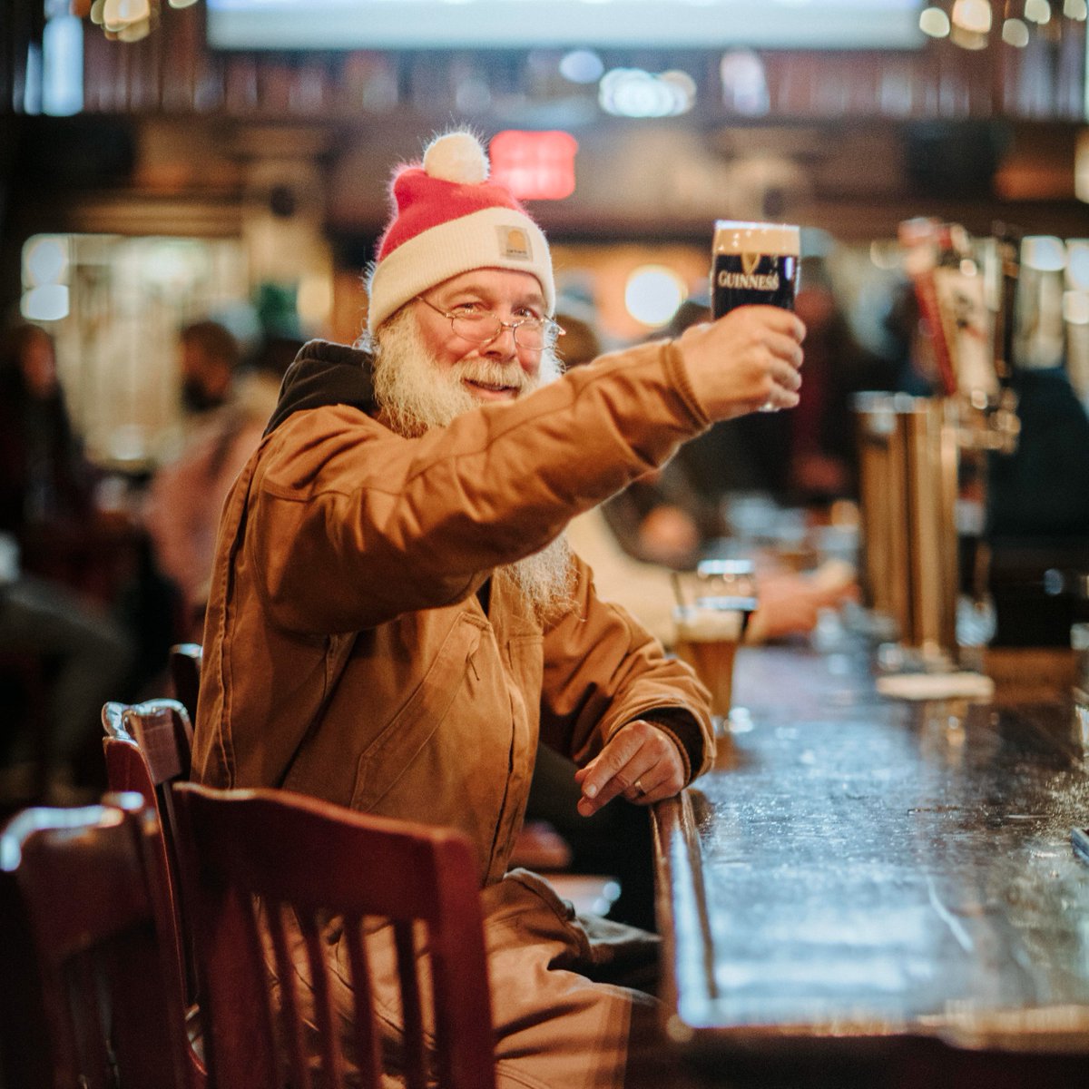 Job well done, Santa. 
You deserve a cold one.  

#Carhartt 