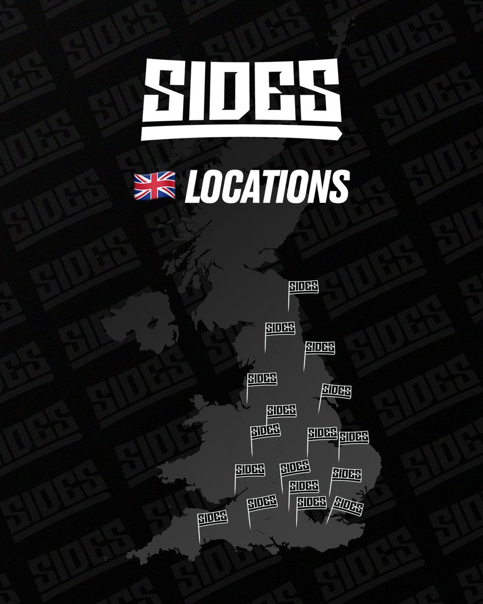 UK SIDES LOCATIONS 🇬🇧🍗

a thread 🧵 