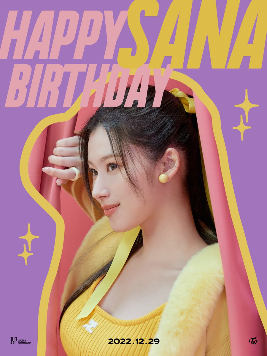 Happy Birthday SANA

#HappySANAday 