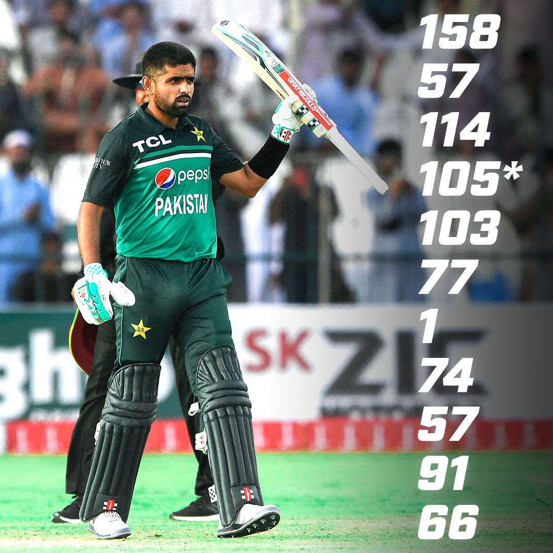 Babar Azam's last 11 ODI innings 🔥

#PAKvNZ 