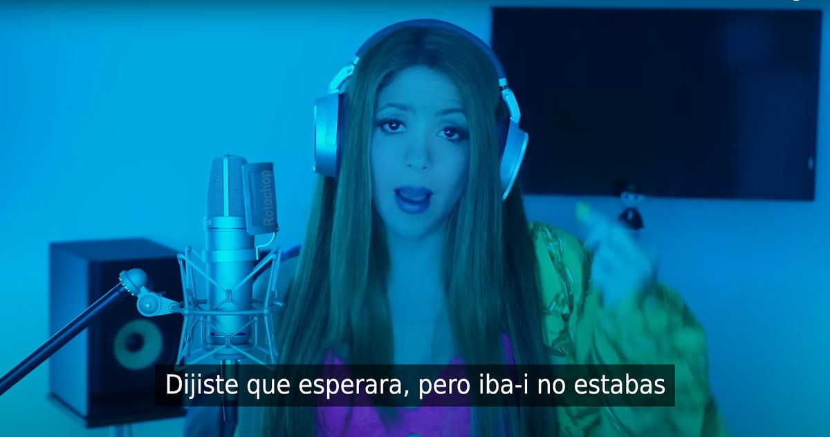 Shakira al final lo hizo y se la peló 