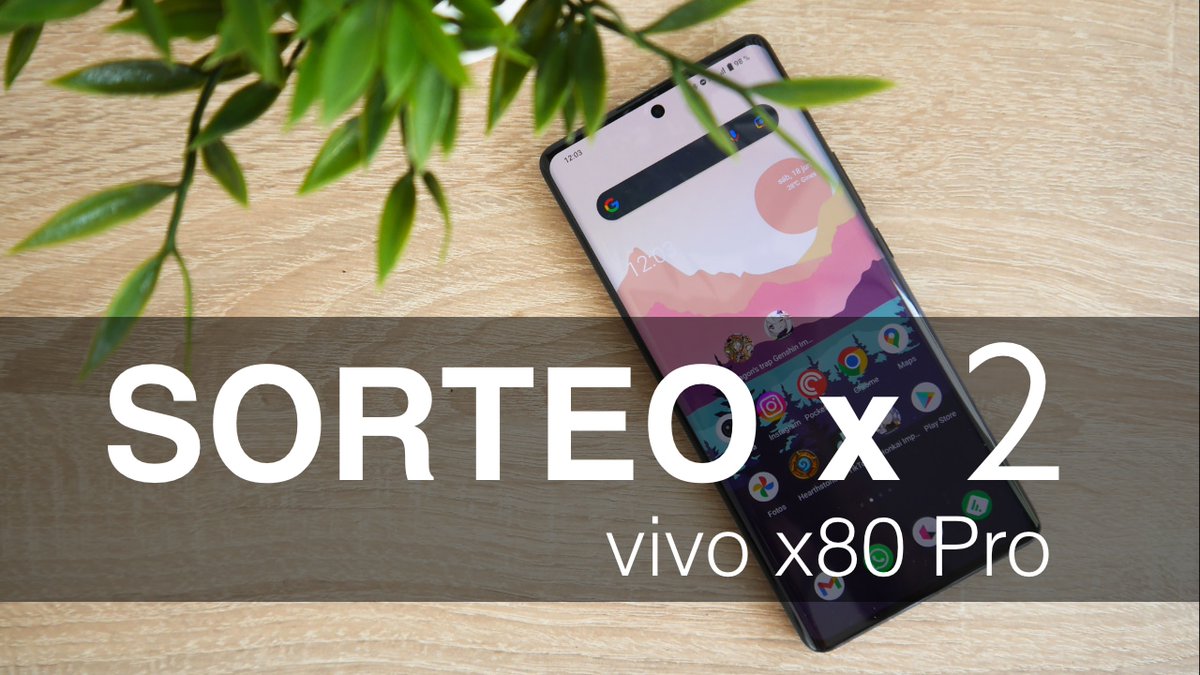 Hoy tenemos DOBLE sorteo del #vivoX80Pro. Normas:

1- Hacer RT normal a este tuit
2- Seguir a @elandroidelibre y a @vivo_espana 
3- Responder a este tuit con la características del vivo X80 Pro que más os guste.

Más info: 
https://t.co/KCLVEMmP3X 