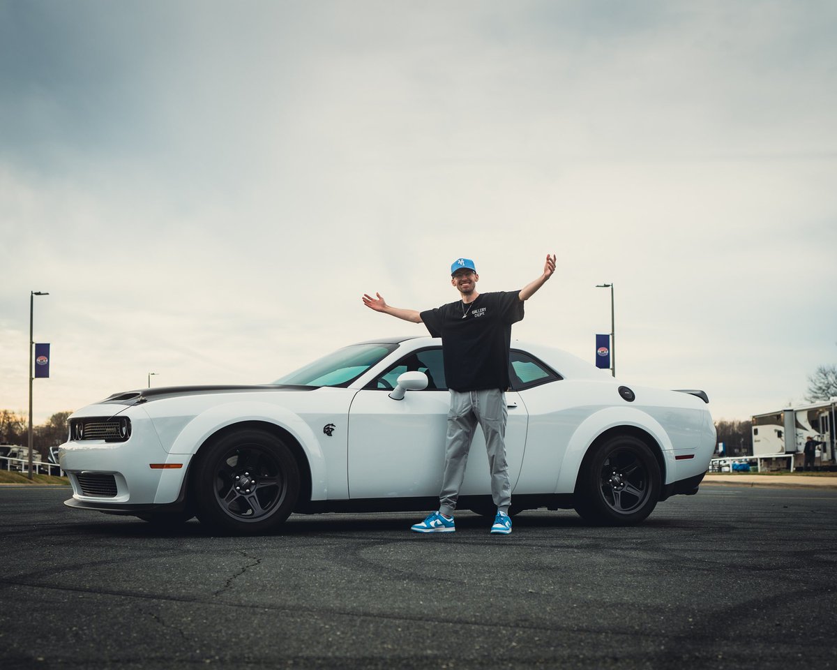 We did it Dad. Got your dream car and I know your angel is riding shotgun with me everyday. Blessed is an understatement and I’m forever grateful for every single person that has supported me. This wouldn’t be possible without you. 

My new 2022 Hellcat Super Stock. 