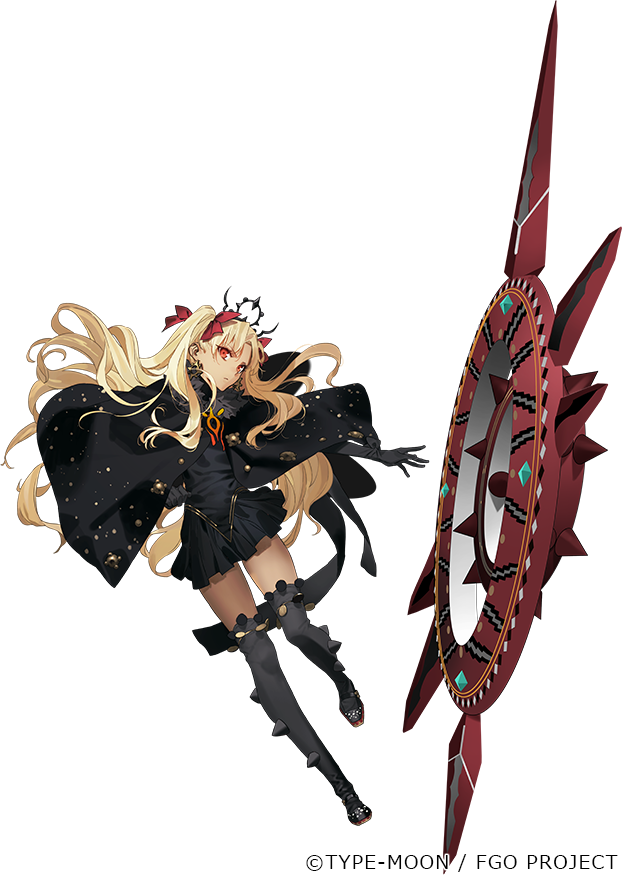 FGO 第2部 第7章「ナウイ・ミクトラン 惑星を統べるもの」にてオルタ化したエレシュキガルを描かせていただきました～どうぞよろしくお願いします 