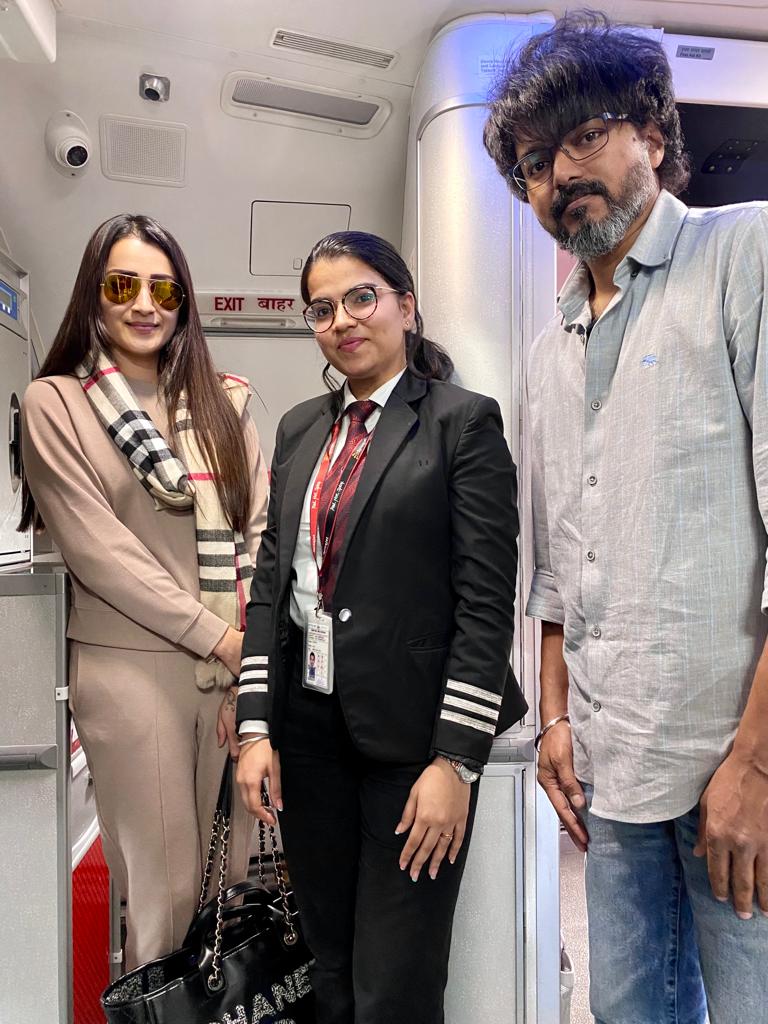 The perfect 'Theri'fic combination! Thank you, @trishtrashers and @actorvijay sir for choosing us. We're thrilled to be a part of your journey!

#flyspicejet #spicejet #thalapthy67 #trishakrishnan #actorvijay #celebrityonboard #travel #flight #addspicetoyourtravel 