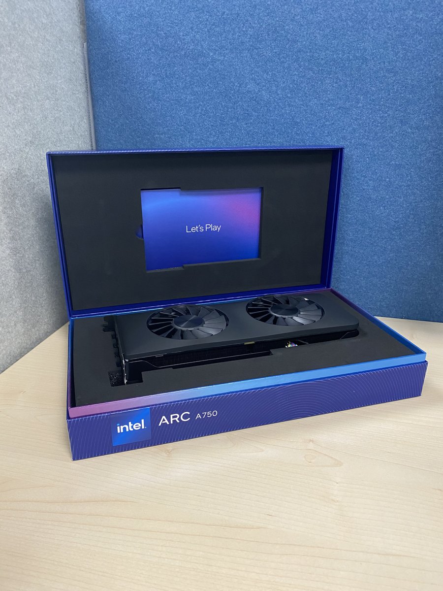 On n'a pas fini de vous gâter 😇 Pour fêter la sortie de nos nouveaux pilotes et la baisse de prix sur notre Intel Arc A750, on vous fait gagner... la carte, tout simplement 🤯 Pour participer : RT + Follow, et dis-nous en commentaire pourquoi Intel Arc t'intéresse 🔥 TAS : 01/03 