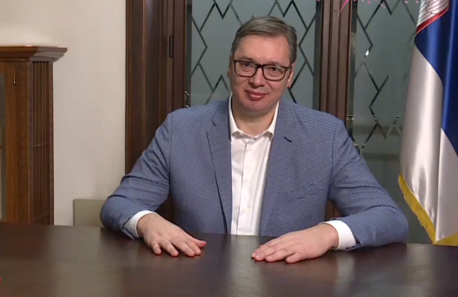 "Желим грађанима да поручим да мирно и спокојно спавају, држава Србија је довољно јака да победи све екстремисте и све који би да убијају њене грађане и да се обрачунавају са њеним грађанима", поручио је председник Србије Александар #Vucic @avucic. https://t.co/OuTROnDwF8 