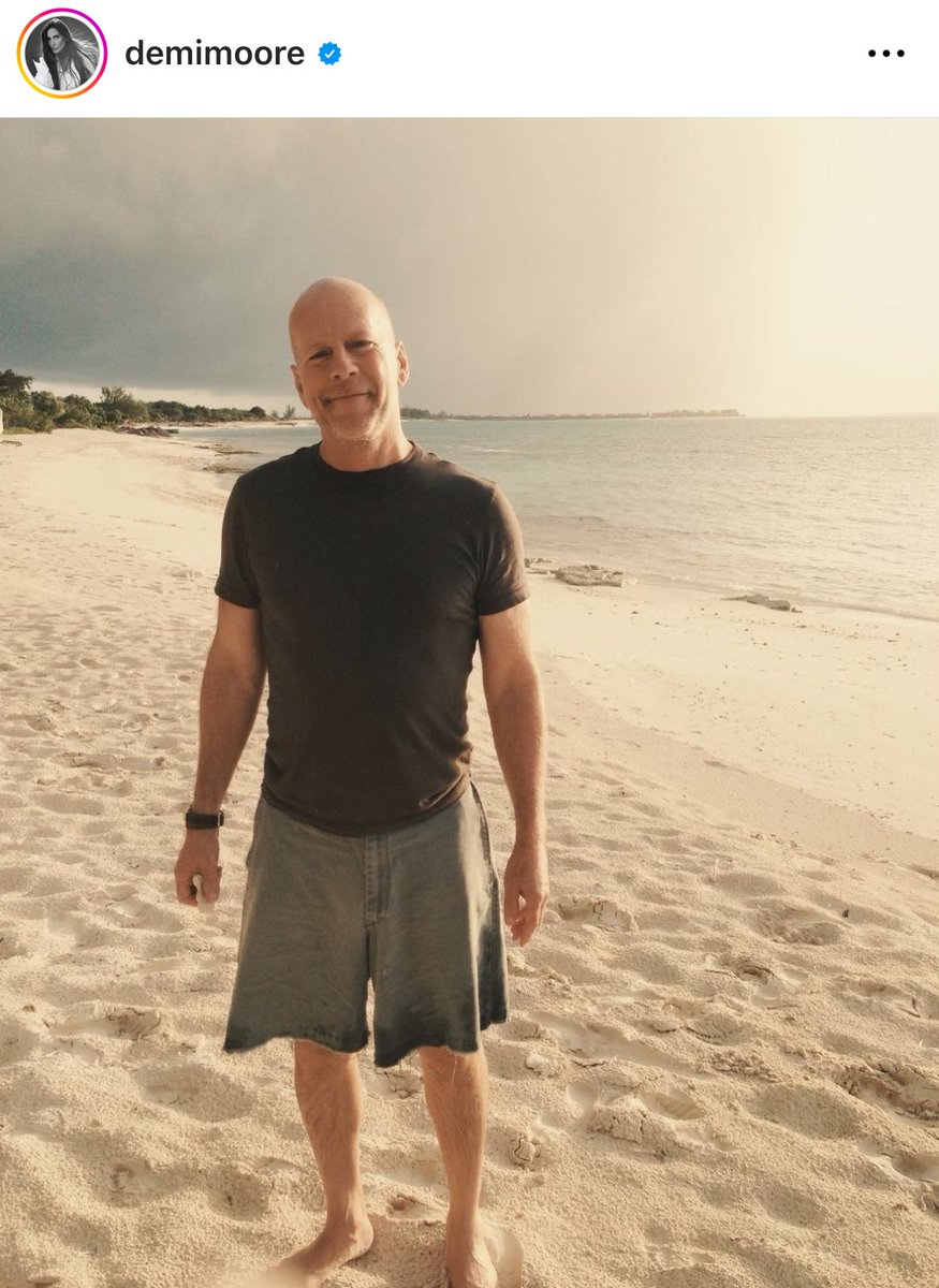 My heart goes out to Bruce Willis and his family, &amp; also my gratitude for shining a much needed light on this disease. When people step forward it helps all of us. When people get a diagnosis it’s extremely difficult, but also for most a relief to get a diagnosis. 