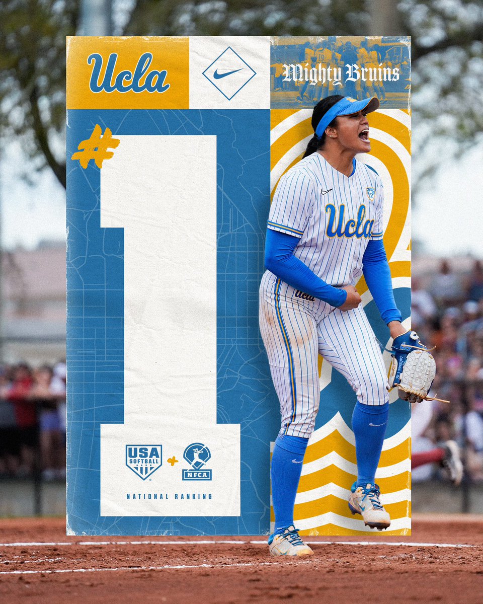 There’s a new No. 1 in Westwood.

#GoBruins 