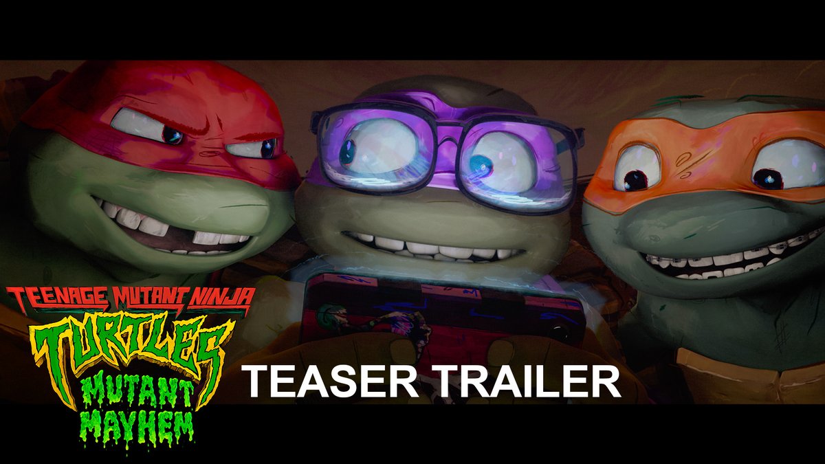 Turtle time! Watch the TMNT: #MutantMayhem trailer NOW 🔥 @Sethrogen @TMNTMovie 
only in theaters August 4, 2023 