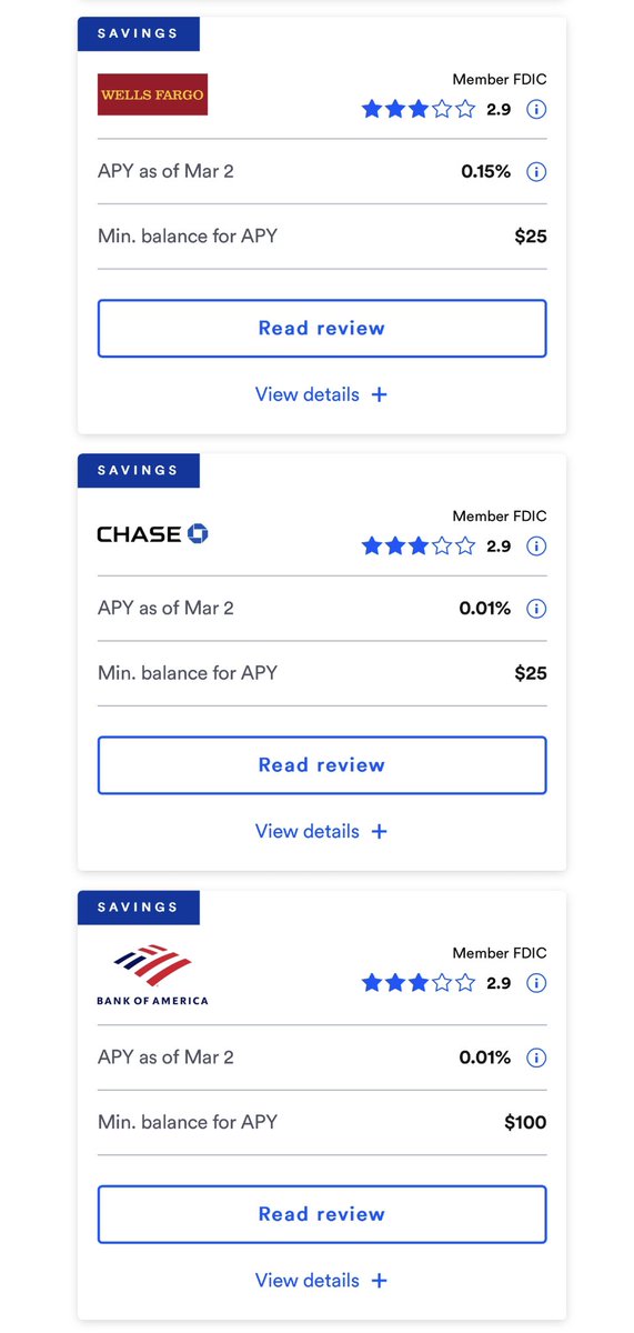 As interest rates rise don’t forget to put extra cash to work in high yield accounts. 

Here are a few of my favorites: 