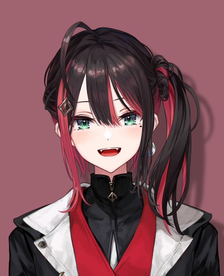 新衣装どうだったかな👗
かっこよくなった緋月もこれからもよろしくね🫶

なんと八重歯があります。 