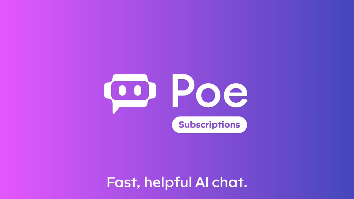 Today we are launching Poe subscriptions, which will provide paying users with access to bots based on two powerful new language models: GPT-4 from OpenAI and Claude+ from Anthropic. 