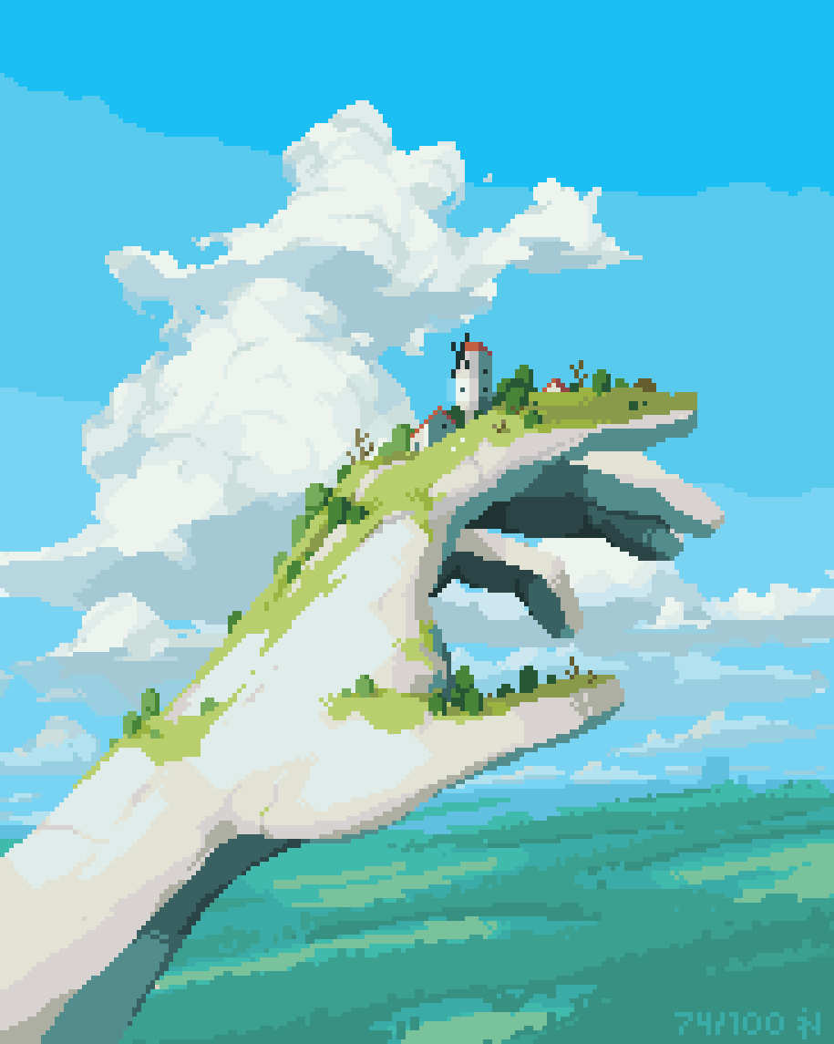 I might have done a banger

74/100 #pixelart 