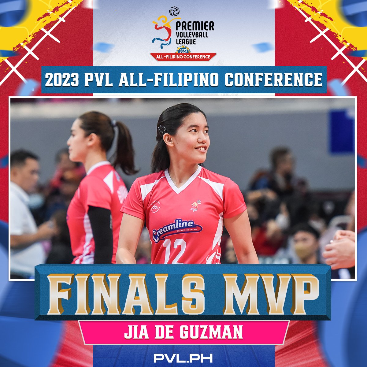 JIA IS GOLD!

#PVL2023 #TheHeartOfVolleyball 