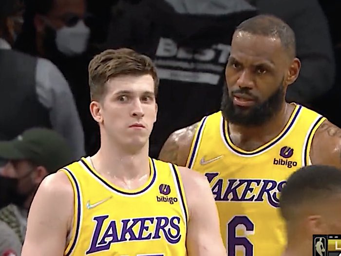 Whatever LeBron told Austin Reaves here, it changed everything 
