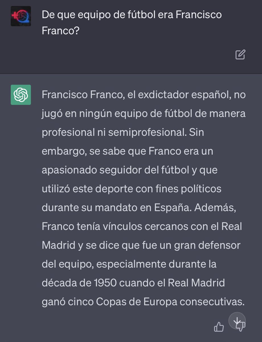 Lo sabe hasta el ChatGPT 🤣 