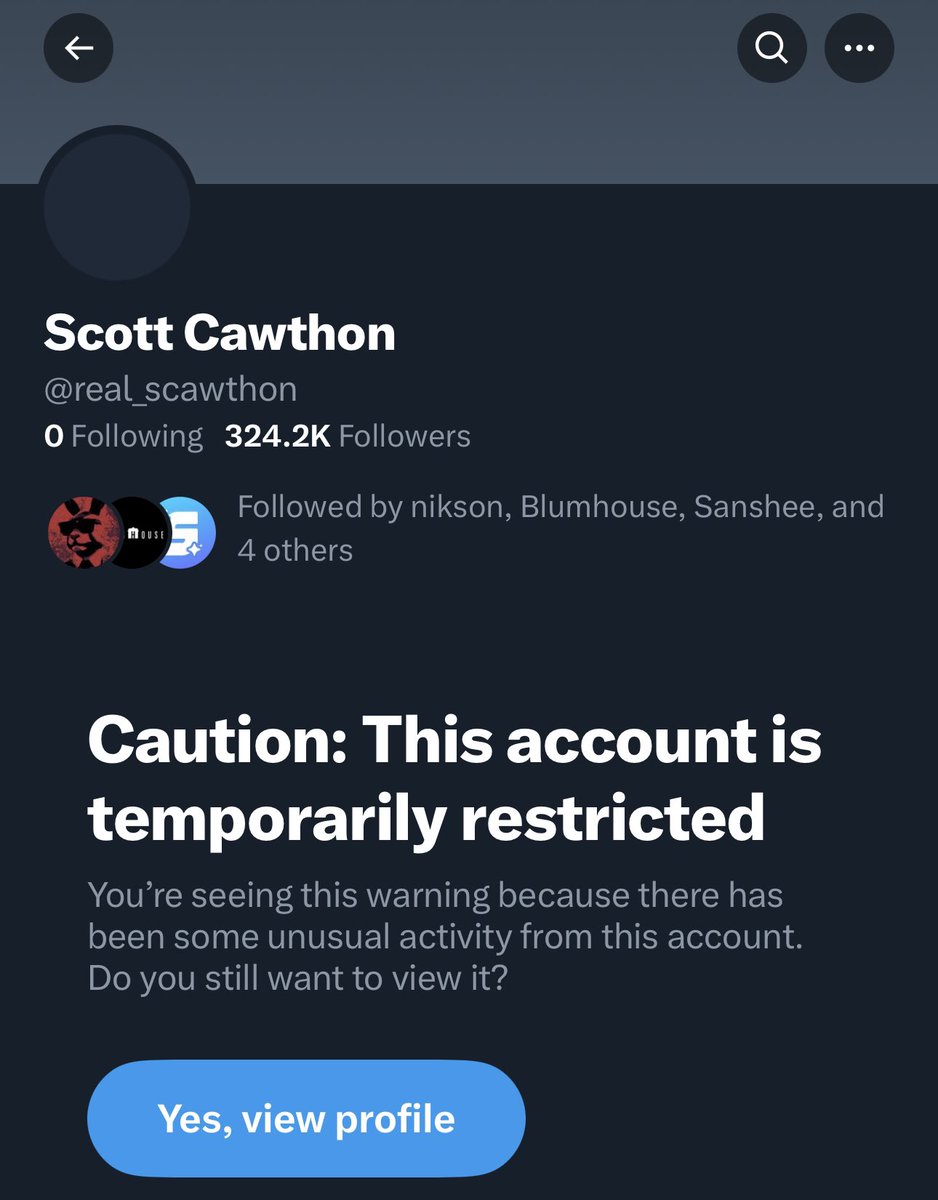 On today’s episode of “How much more broken can Twitter get?” we have an account that’s been inactivate for over six years getting restricted. 