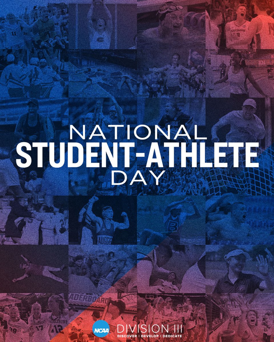 Happy National Student-Athlete Day!

#WhyD3 